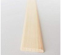 2.4M / 94.49 inch Flat Pine Trim Moulding Beading Wooden Timber Edging, Flat, Board TMW Profiles (40 mm x 8 mm)