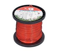 2.4mm Round Nylon Trimmer Line, Heavy Duty Grass Cutting Trimmer Line, High Performance Replacement Cord for Yard Garden Weed Eater with Fixed Spool for Thick Weeds and