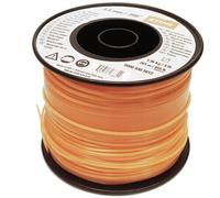 2.4mm Square Orange Nylon Line Cord x 253m Stihl Strimmer Brushcutter Trimmer