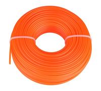 2.4mm Trimmer Line Heavy Duty Nylon Cord Wire Round String Wire Strimmer Cord Line for Garden Petrol Grass Trimmer(50m)