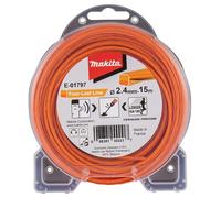 Makita E-01797 Four-Leaf Nylon line 2.4mm x 15m