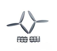 2/4Pcs 5030 5045 6030 6045 3-Blade Propeller CW CCW for FPV Racing Quadcopter 250 Frame, 5x3 5x4.5 6x3 6x4.5 Tri-Blade 5mm Shaft Black(2pcs 5045 3blade)