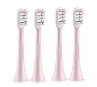 2/4Pcs Compatible for SOOCAS Sonic Electric Toothbrush Heads Replacement X1 X3 X3U X5 Teeth Brush(Pink 4 pcs)