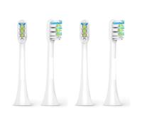 2/4Pcs Compatible for SOOCAS Sonic Electric Toothbrush Heads Replacement X1 X3 X3U X5 Teeth Brush(White 4 pcs)