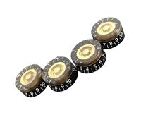 2/4pcs Electric Guitar Volume And Tuning Knob Plastic Guitar Knobs For Adult Beginners(B 4pcs)