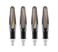 2/4Pcs Motorcycle Led Turn Signals Directional Universal Motorcycle Indicators Rear Tail Brake Signal Light Motorcycle DRL Lamp Turn Signals