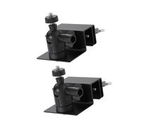 2/4pcs Multipurpose Solars Panel Gutter Mounts Wide Field of Viewing Without Drilling Setups Accessory for Home Use Solars Panel Mount