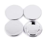 2/4Pcs OD 69mm/2.78" ID 48.73mm/1.91" Car Hub Hubcap Compatible With RN 001 R16 Rx 201#09.23.437 ..439 .24.258 Accessories(4Pcs Chrome)