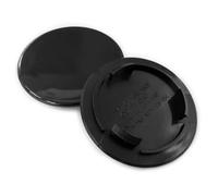 2/4Pcs OD 69mm/2.78" ID 48.73mm/1.91" Car Hub Hubcap Compatible With RN 001 R16 Rx 201#09.23.437 ..439 .24.258 Accessories(2PCS black)