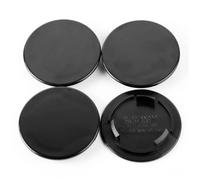2/4Pcs OD 69mm/2.78" ID 48.73mm/1.91" Car Hub Hubcap Compatible With RN 001 R16 Rx 201#09.23.437 ..439 .24.258 Accessories(4Pcs Black)