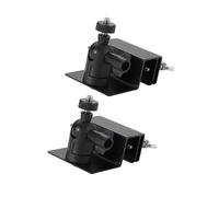 2/4pcs Practical Gutter Mounts for Solars Panel Sturdy Aluminum and Materials Construction Setups Gutter Mount Brackets