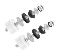 2/4pcs Toilet Seats Screws Replacement Toilet Seats Fastener with Nut and Washers Toilet Seats Hinge Bolts & Nut