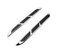 2/4pcs Universal Car Side Air Vent Mesh Grill Compatible With Most Vehicles Engine Hood Decoration Accessory(Small-2pcs)