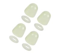 2/4pcs Universals Toilet Screw Covers Accessories Decorative Cover Bowl Push On Screw Caps Universal Luminous Toilet Covers