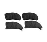 2/4Pieces Car Rear Side Window Sunshade UV Protect Shield Sunshine Privacy Protection Foldable Curtain Sunshade Curtains
