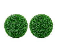 2/4x Artificial Boxwood Balls Floral Decoration Fake Plant Multi Sizes vidaXL