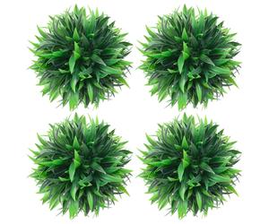 2/4x Artificial Boxwood Balls Floral Decoration Fake Plant Multi Sizes vidaXL