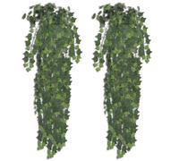 2/4x Artificial Ivy Bush 90cm Home Party Fake Plant Green/Variegated vidaXL