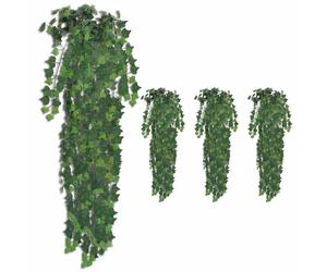 2/4x Artificial Ivy Bush 90cm Home Party Fake Plant Green/Variegated vidaXL