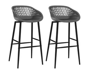 2/4x Bar Chairs Pub Bistro Chairs Counter High Bar Stools Multi Colours vidaXL