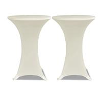 2/4x Standing Table Covers Stretch Slipcover Multi Colours Multi Sizes vidaXL