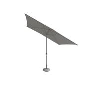 2.4m X 3m Crank and Tilt Rectangular Parasol Grey