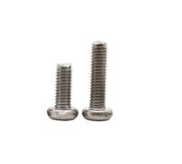 2/5/10/20/50pcs M2 M2.5 M3 M4 M5 M6 M8 M10 Stainless Steel Six Lobe Torx Button Round Head With Pin Tamper Proof Security Screw Bolt(20mm,M4 10pcs)