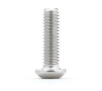 2/5/10/50pcs M1.6 M2 .5 M3 M4 M5 M6 M8 304 A2-70 Stainless Steel Hexagon Hex Socket Head Button Bolt Screw ISO7380 L:14/16/18/20/22/25/30/35mm(14mm,M2 (50pcs))