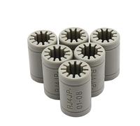 2/5/10 Pieces LM8UU Bearing 8mm Bushing 3D Printer Parts Guide Rail Linear Long Rod Shaft Parts 8 * 15 * 24mm igus Plastic(2pcs)