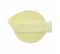 2 5 10 Yard 3/4" 20mm Solid Matte Non-Shiny Fold Over Elastics Spandex Band Hair Tie Headband Dress Sewing Trim-Antique White-5 Yards