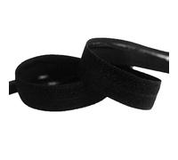 2 5 10 Yard 5/8" 15mm Silicone Gripper Print Shiny Foldover Elastic Spandex Band Hair Tie Wig Dress Sewing Trim-A-Black-15mm-10 Yards