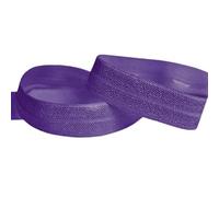 2 5 10 Yard 5/8" 15mm Silicone Gripper Print Shiny Foldover Elastic Spandex Band Hair Tie Wig Dress Sewing Trim-A-Plum-20mm-2 Yards