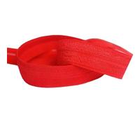 2 5 10 Yard 5/8" 15mm Silicone Gripper Print Shiny Foldover Elastic Spandex Band Hair Tie Wig Dress Sewing Trim-A-Red-20mm-10 Yards