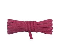 2 5 10 Yard Flat Skinny Elastic Cord 1/4" 6mm Latex Rubber Bands Stretch String Notebook Ear Loop Dress Sewing Trim(Red Glitter,2 Yards)