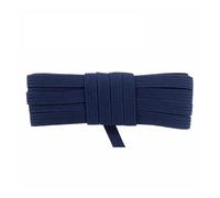 2 5 10 Yard Flat Skinny Elastic Cord 1/4" 6mm Latex Rubber Bands Stretch String Notebook Ear Loop Dress Sewing Trim(Navy,5 Yards)