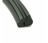 2/5/10M Dia 1.5 2 2.5 3 4 5 6 7 8 9 10mm Solid Black N/B/R Sealing Strip Oil Resistance Nitrile Rubber Round Strip N/B/R Strip-Diameter 7mm-10 Meters