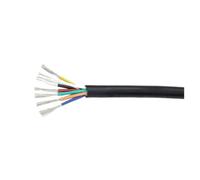 2/5/10M UL2464 Sheathed Wire Cable 30 28 AWG Electronic Speaker Audio 2 3 4 5 6 7 8 9 10 Cores Insulated Extension(7 Cores,10m 28AWG)