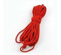 2/5/10Meters 5mm Colorful High-Elastic Rope Round Stretch Elastic Cord Rubber Band Headwear Belt Garment Sewing Accessory-Red-5mm-5Meters