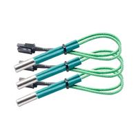 2/5/10pcs 3D Printer Cartridge Heater Green High Power 24V 65W Φ6×15mm Heating Tube Rod For 0.1/1.8/2.4 Parts(5pcs)