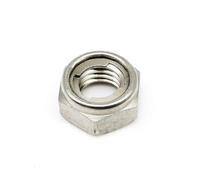 2/5/10pcs M3 M4 M5 M6 M8 M10 M12 M14 M16 304 A2 Stainless Steel All Metal Insert Hex Hexagon Nut Locknut(2pcs M14)