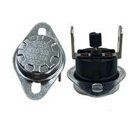 2/5/10PCS Manual KSD301/KSD303 45C-150C 97C 100C 110C 120C 125C 130C 140C 150degrees Celsius Reset Thermostat Temperature Switch(5PCS,135C)