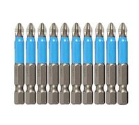 2/5/10Pcs Screwdriver Bits Set 50mm PH2 Anti-Slip with Magnetic 1/4" Hex Shank Fits Hand Electric Drill Driver Hand Accessories(2pcs)