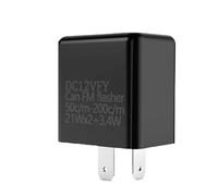 2/5/20PCS 2 Pin Flasher Relay 12V Adjustable Frequency(10PCS Black)