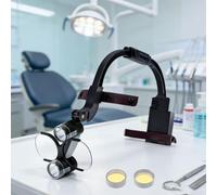 2.5/3.5x Dental Loupe,Beautiful And Lightweight Magnifying Binocular Lab Equipment For Ent Stomatology(3.5x)