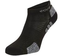 (2.5-5.5 UK, Black) ECCO Adults Tour Lite Compression Cushioning Sports Golf No Show Ankle Socks