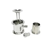 2.5" (63mm) FlangeOD77.5mm Sight Rectification Module, with 1/4" Male Thread and Thermowell Nipple for Distillation(Rectification Module)