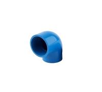 2/5/8/10Pcs 20/25/32/40/50mm Blue PVC 90 Degree Elbow Connector Garden Irrigation Water Pipe Connector Aquarium Adapter Pipe Adapter(50mm Inner Diameter,2Pcs)