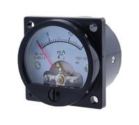 2.5 Accuracy 0-100mA Ammeter SO-45 Class Round Analog Panel Meter Black DC 0-10mA 1Pcs(2MA)