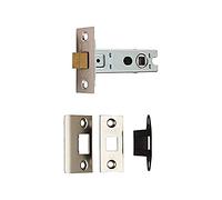 Eurospec Carlisle Brass Tubular Mortice Latch 64mm - Nickel Plated