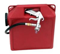 2.5 Gallon Air Powered Sandblaster Kit Portable Air Compressor Rust/Paint Remover Tool with Carry Strap 30lb Capacity